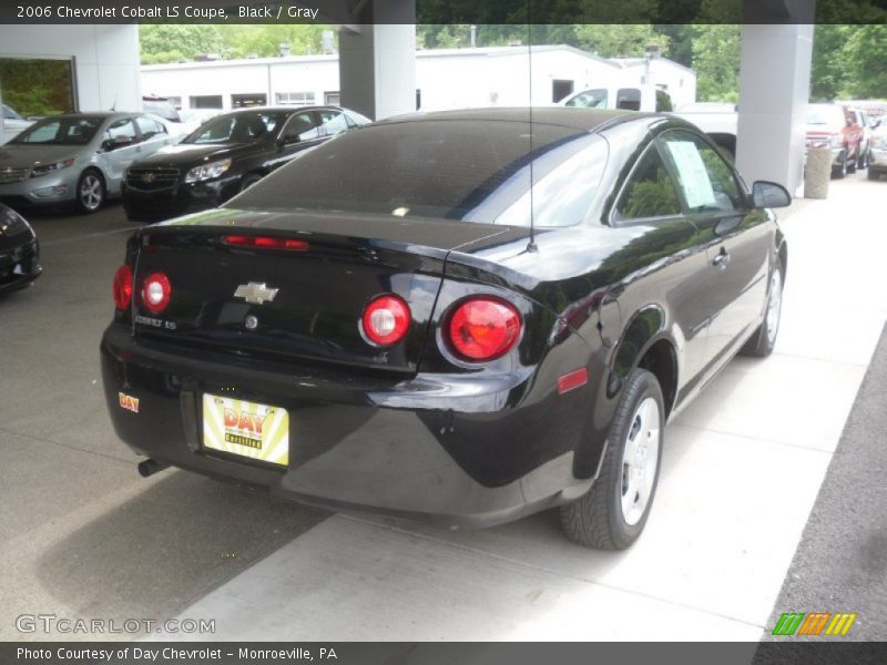 Black / Gray 2006 Chevrolet Cobalt LS Coupe