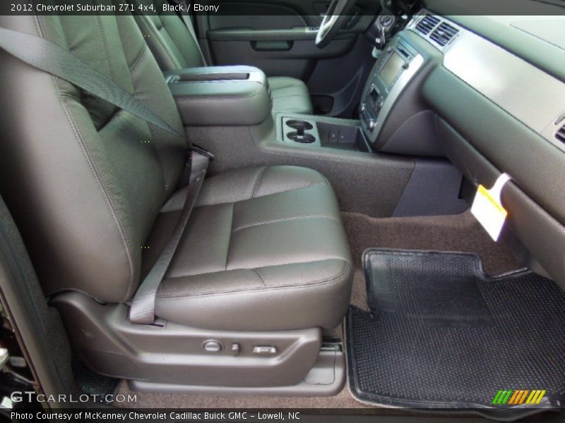 Black / Ebony 2012 Chevrolet Suburban Z71 4x4