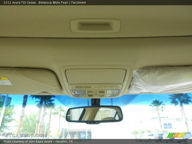 Bellanova White Pearl / Parchment 2012 Acura TSX Sedan