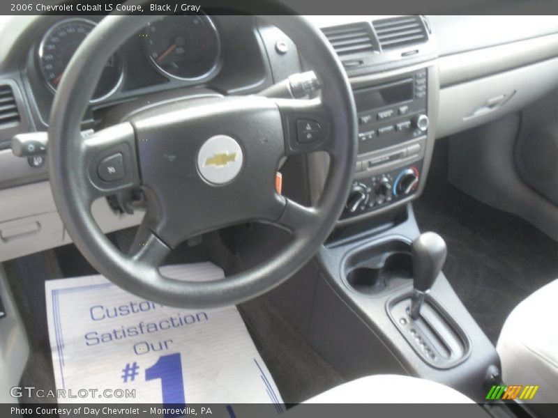 Black / Gray 2006 Chevrolet Cobalt LS Coupe