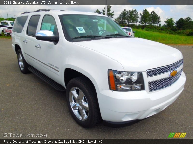 Front 3/4 View of 2012 Suburban LTZ