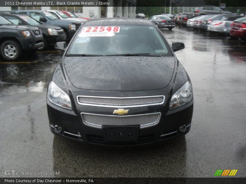 Black Granite Metallic / Ebony 2011 Chevrolet Malibu LTZ