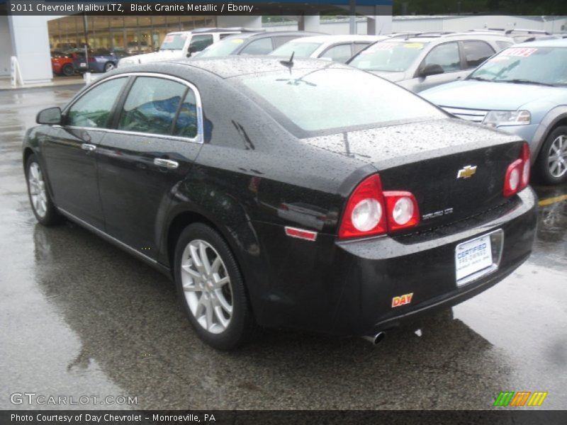 Black Granite Metallic / Ebony 2011 Chevrolet Malibu LTZ