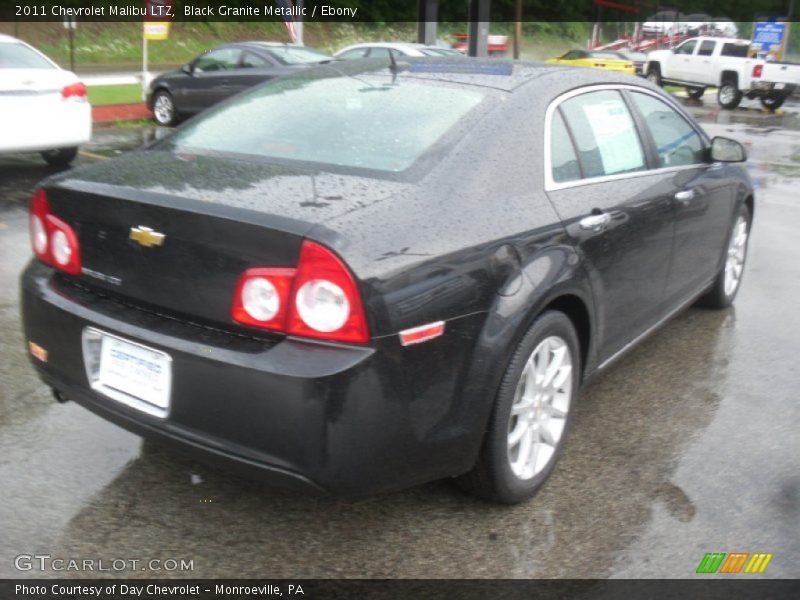 Black Granite Metallic / Ebony 2011 Chevrolet Malibu LTZ