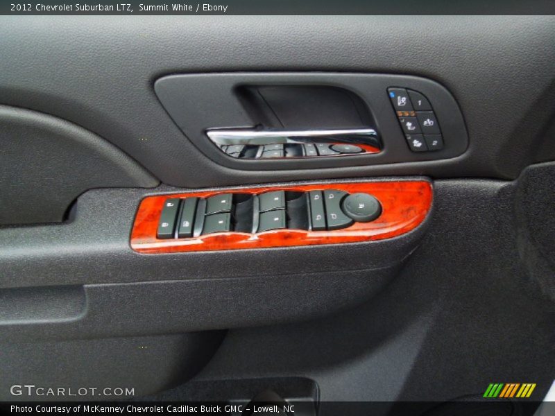Controls of 2012 Suburban LTZ