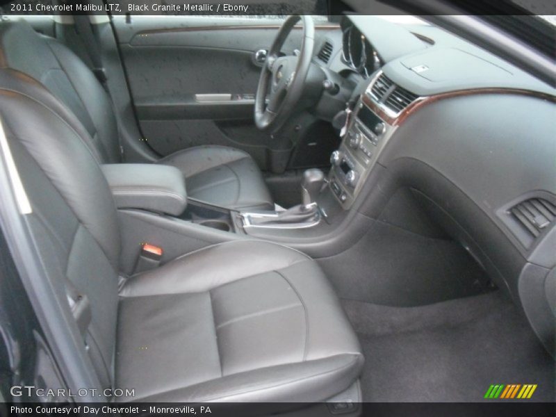 Black Granite Metallic / Ebony 2011 Chevrolet Malibu LTZ