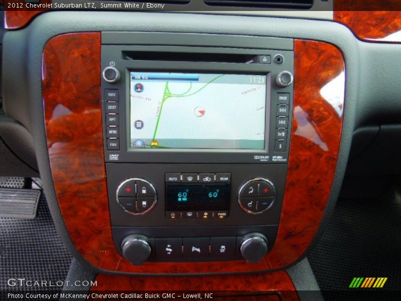 Navigation of 2012 Suburban LTZ
