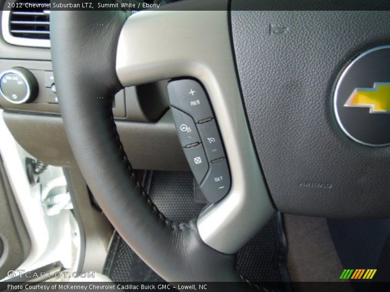 Controls of 2012 Suburban LTZ