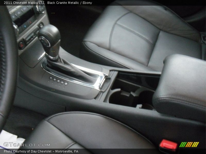 Black Granite Metallic / Ebony 2011 Chevrolet Malibu LTZ