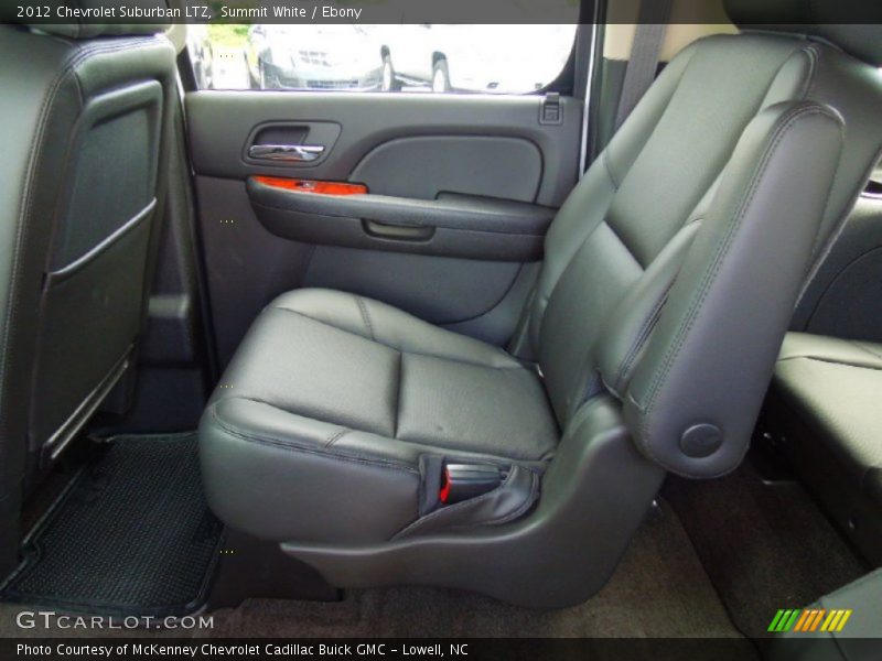  2012 Suburban LTZ Ebony Interior