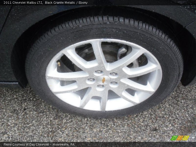 Black Granite Metallic / Ebony 2011 Chevrolet Malibu LTZ