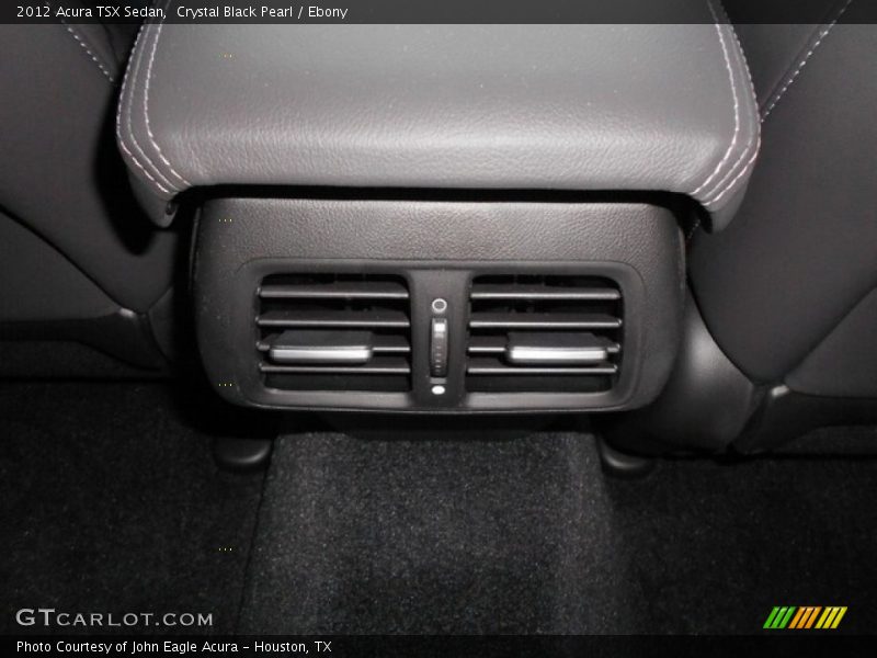 Crystal Black Pearl / Ebony 2012 Acura TSX Sedan