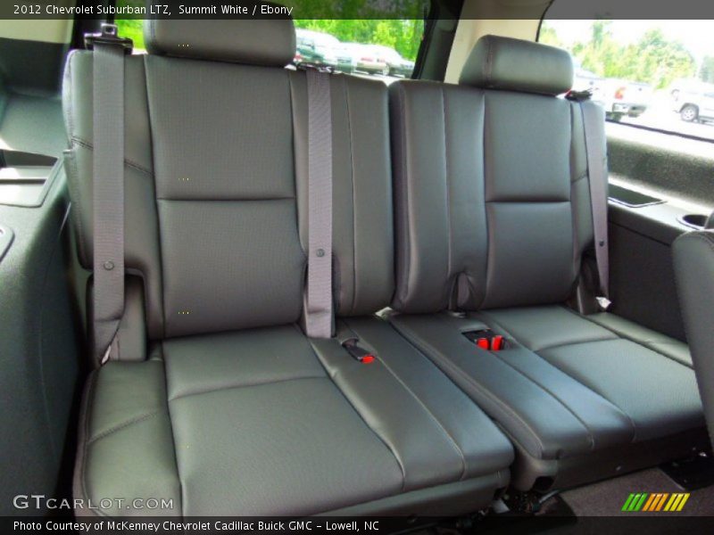 Rear Seat of 2012 Suburban LTZ
