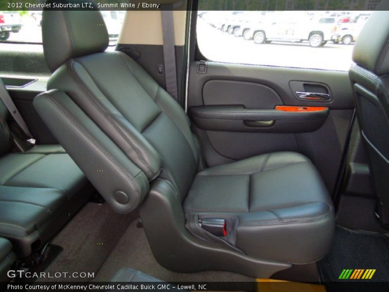 Rear Seat of 2012 Suburban LTZ
