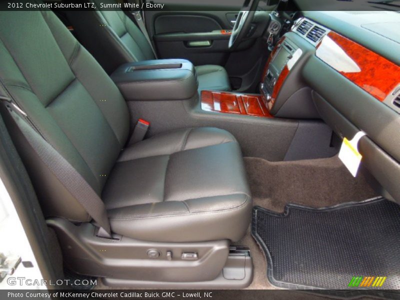 Front Seat of 2012 Suburban LTZ