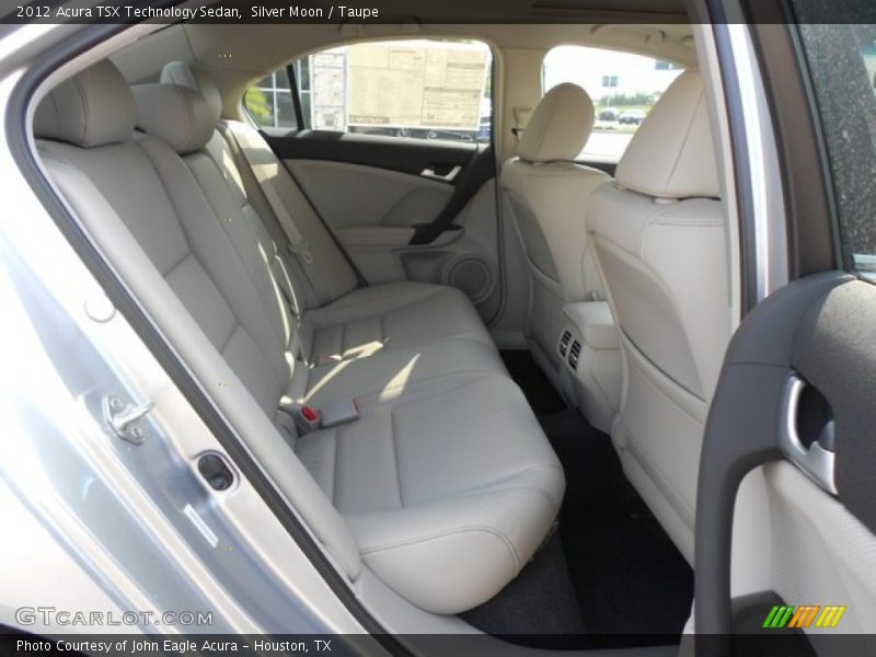 Silver Moon / Taupe 2012 Acura TSX Technology Sedan