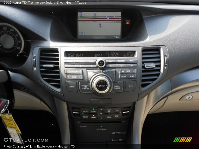 Controls of 2012 TSX Technology Sedan