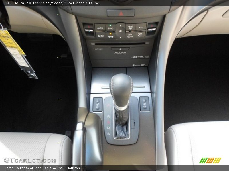  2012 TSX Technology Sedan 5 Speed Sequential SportShift Automatic Shifter