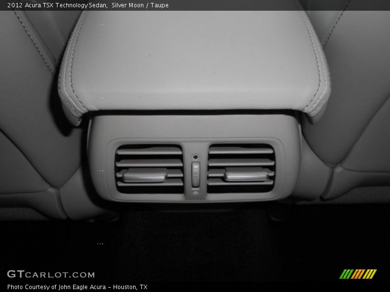 Silver Moon / Taupe 2012 Acura TSX Technology Sedan