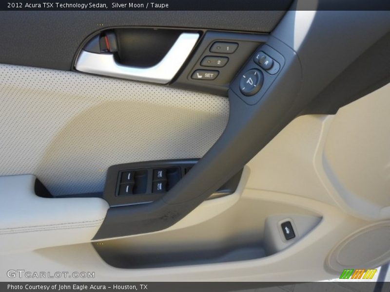 Silver Moon / Taupe 2012 Acura TSX Technology Sedan