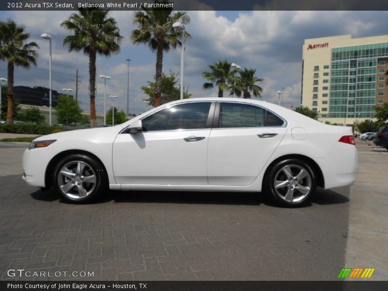 Bellanova White Pearl / Parchment 2012 Acura TSX Sedan