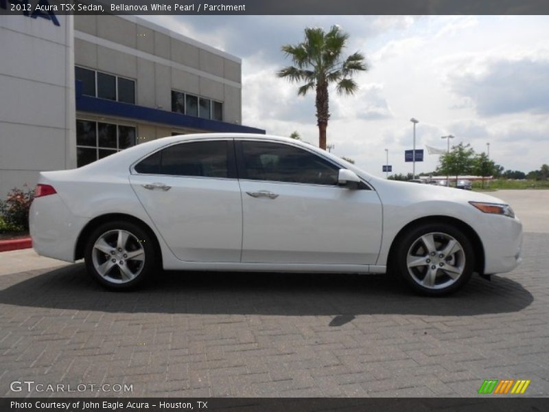 Bellanova White Pearl / Parchment 2012 Acura TSX Sedan