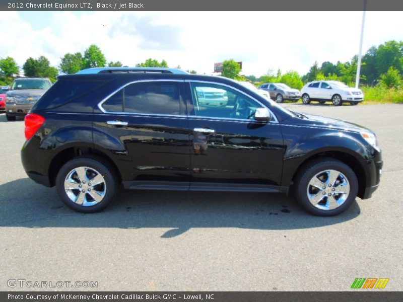 Black / Jet Black 2012 Chevrolet Equinox LTZ