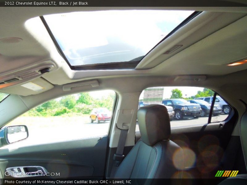 Black / Jet Black 2012 Chevrolet Equinox LTZ