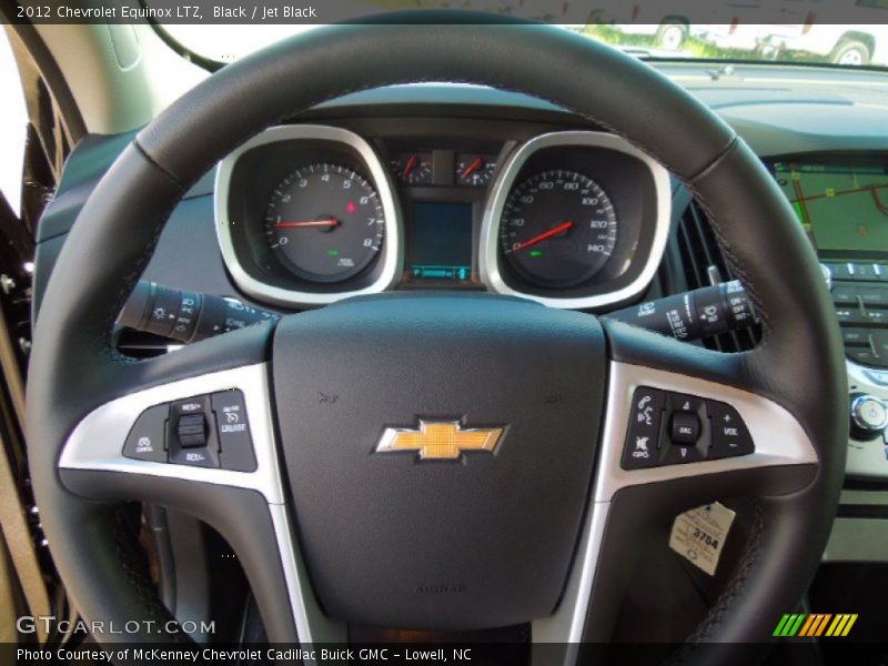 Black / Jet Black 2012 Chevrolet Equinox LTZ