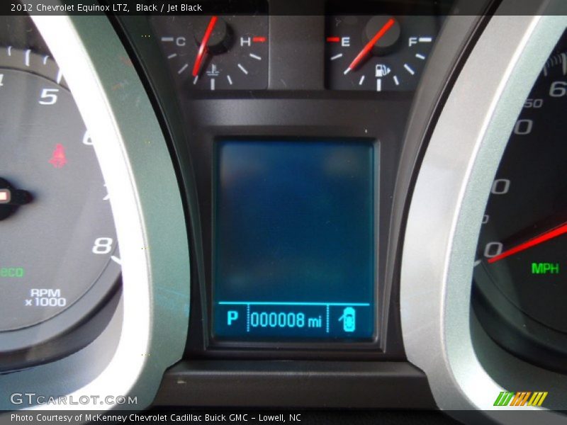 Black / Jet Black 2012 Chevrolet Equinox LTZ