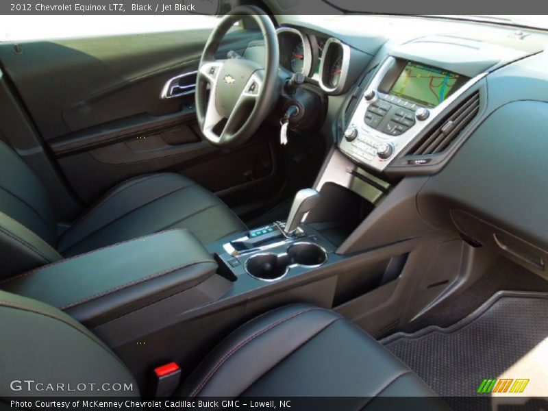 Black / Jet Black 2012 Chevrolet Equinox LTZ