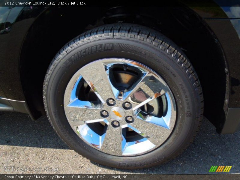 Black / Jet Black 2012 Chevrolet Equinox LTZ