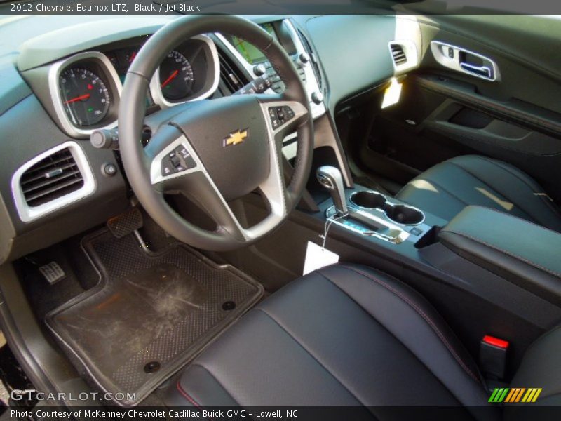 Black / Jet Black 2012 Chevrolet Equinox LTZ