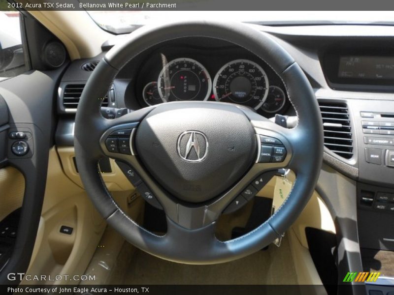 Bellanova White Pearl / Parchment 2012 Acura TSX Sedan