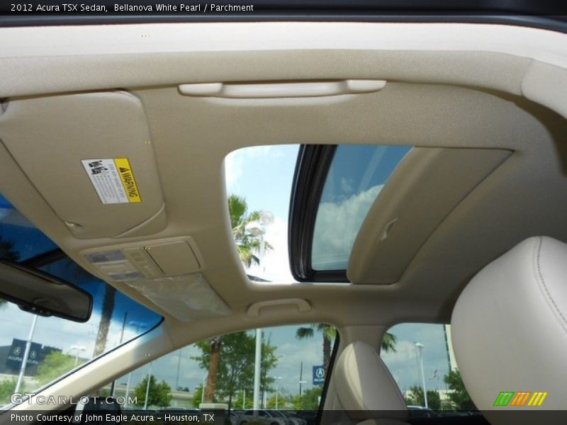 Bellanova White Pearl / Parchment 2012 Acura TSX Sedan
