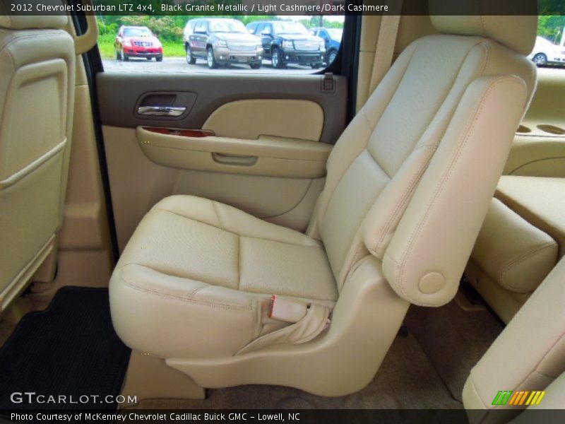 Black Granite Metallic / Light Cashmere/Dark Cashmere 2012 Chevrolet Suburban LTZ 4x4