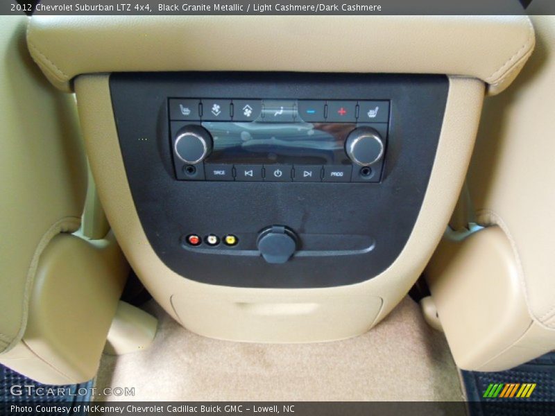 Black Granite Metallic / Light Cashmere/Dark Cashmere 2012 Chevrolet Suburban LTZ 4x4