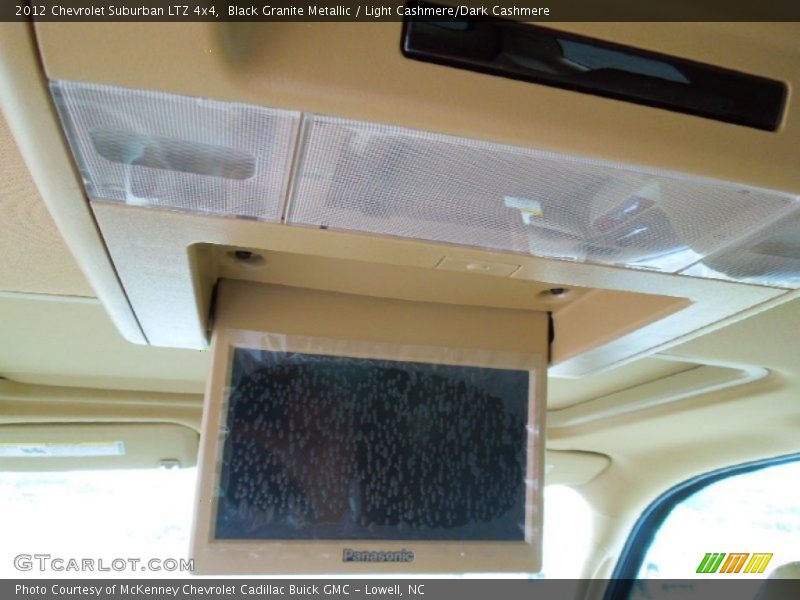 Black Granite Metallic / Light Cashmere/Dark Cashmere 2012 Chevrolet Suburban LTZ 4x4