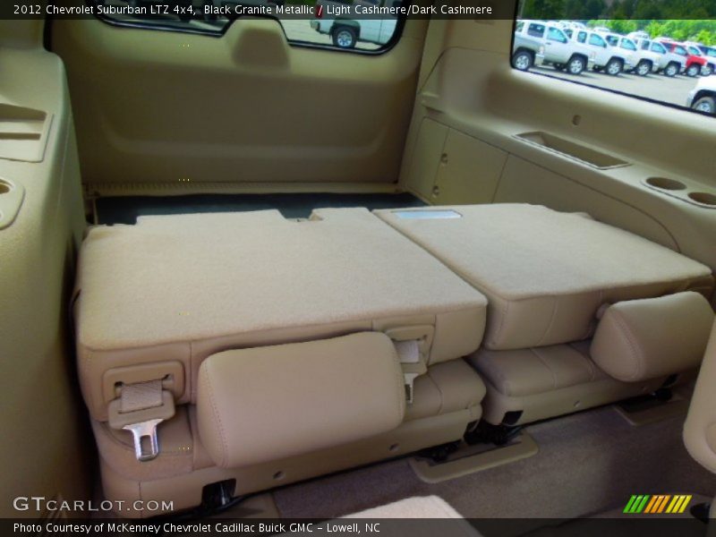 Black Granite Metallic / Light Cashmere/Dark Cashmere 2012 Chevrolet Suburban LTZ 4x4