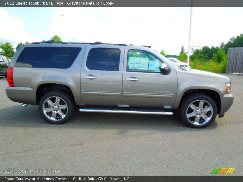 Graystone Metallic / Ebony 2012 Chevrolet Suburban LT 4x4