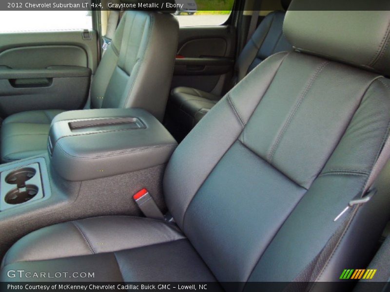 Graystone Metallic / Ebony 2012 Chevrolet Suburban LT 4x4