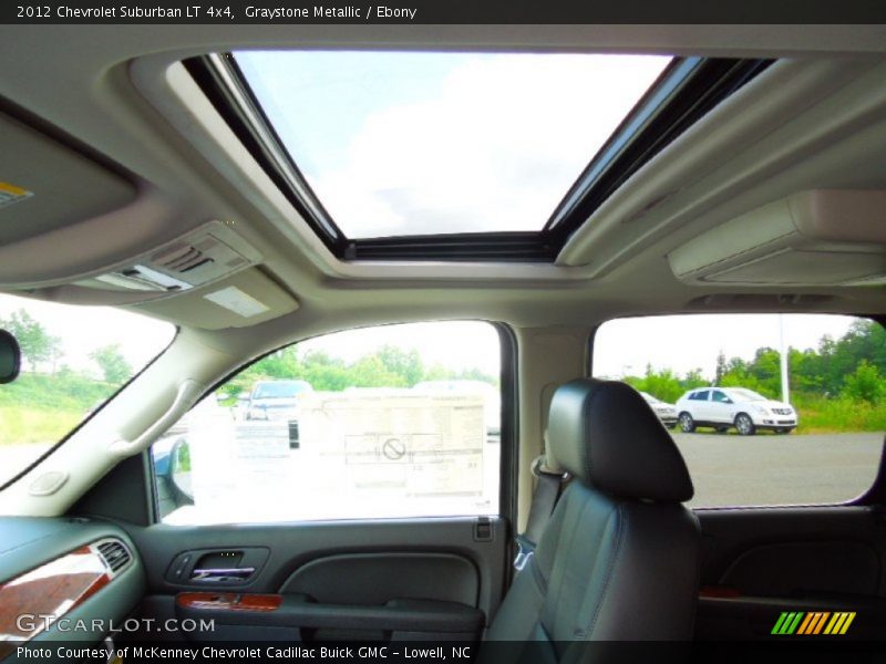 Graystone Metallic / Ebony 2012 Chevrolet Suburban LT 4x4