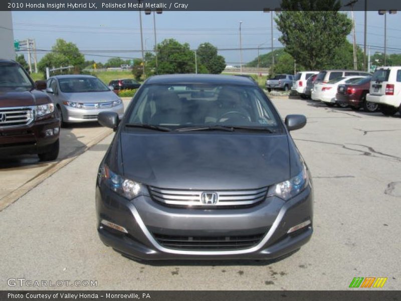 Polished Metal Metallic / Gray 2010 Honda Insight Hybrid LX
