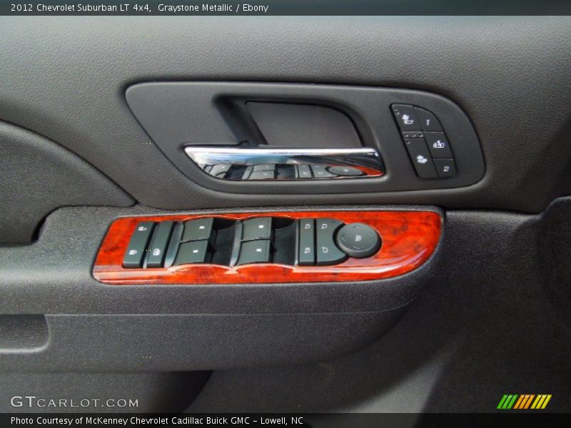 Graystone Metallic / Ebony 2012 Chevrolet Suburban LT 4x4