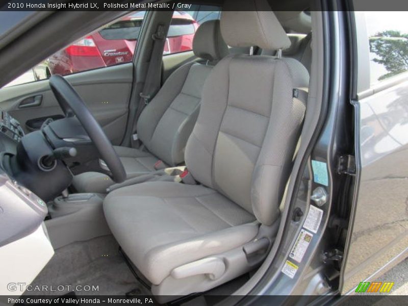 Polished Metal Metallic / Gray 2010 Honda Insight Hybrid LX