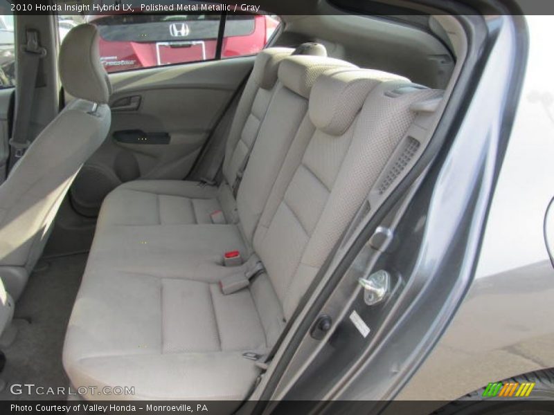 Polished Metal Metallic / Gray 2010 Honda Insight Hybrid LX
