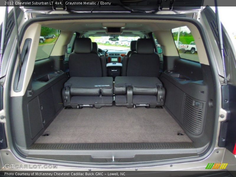Graystone Metallic / Ebony 2012 Chevrolet Suburban LT 4x4