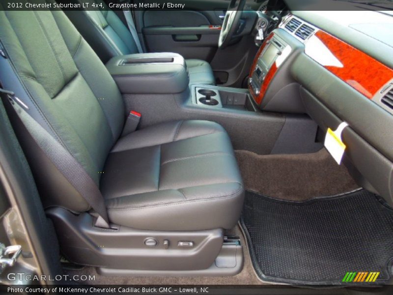 Graystone Metallic / Ebony 2012 Chevrolet Suburban LT 4x4