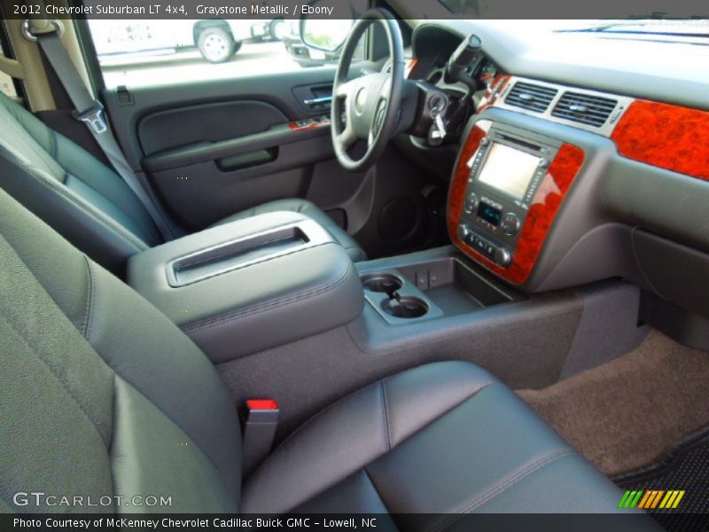 Graystone Metallic / Ebony 2012 Chevrolet Suburban LT 4x4