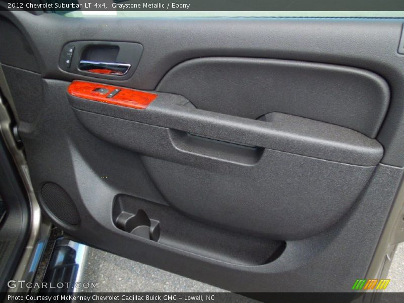 Graystone Metallic / Ebony 2012 Chevrolet Suburban LT 4x4